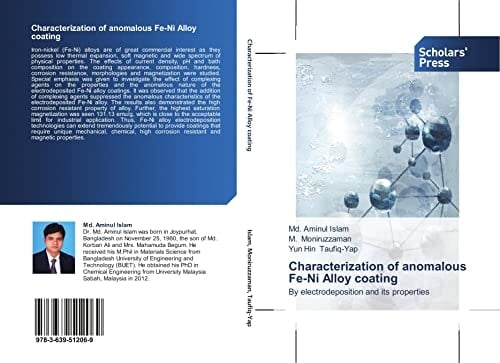 Characterization of anomalous Fe-Ni Alloy coating: By electrodeposition and its properties