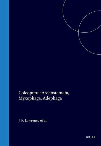 Coleoptera - Archostemata, Myxophaga, Adephaga