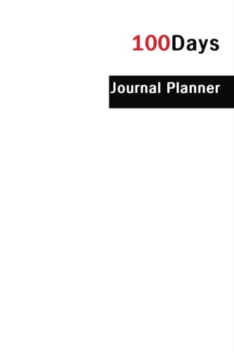100 Days Journal Planner
