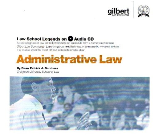 Law School Legends Administrative Law (Law School Legends Audio Series)
