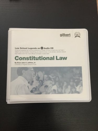 Law School Legends Audio on Constitutional Law (Law School Legends Audio Series)
