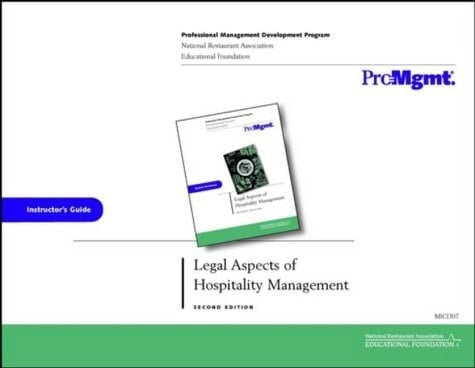 Legal Aspects of Hospitality Management