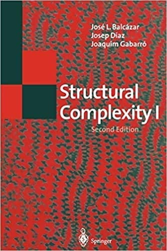 Structural Complexity I (E A T C S MONOGRAPHS ON THEORETICAL COMPUTER SCIENCE)