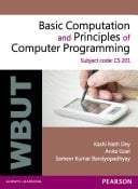 Basic Computation and Principles of Computer Programming: For WBUT