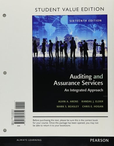 Auditing and Assurance Services, Student Value Edition Plus MyLab Accounting with Pearson eText -- Access Card Package