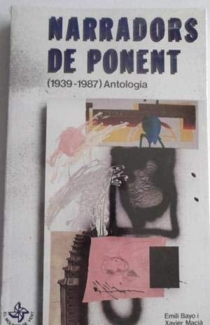 Narradors de Ponent 1939-1987 : antologia