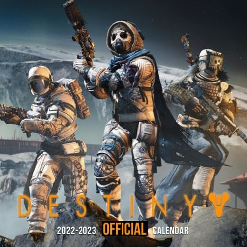 Destiny 2 Calendar 2022-2023: Destiny 2 Calendar 2022 - OFFICIAL Games calendar 2022 18 months- Planner Gifts boys girls kids and all Fans BIG SIZE 17''x11''(Kalendar Calendario Calendrier).