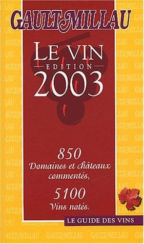 Le vin 2003
