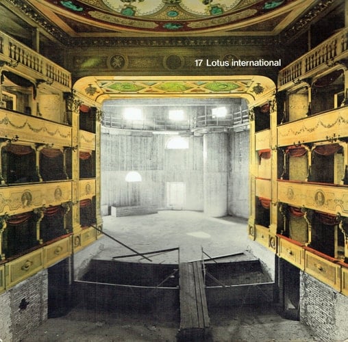 Architecture and the Theatre