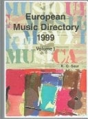 European Music Directory 1999