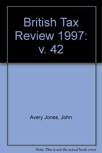 "British Tax Review"