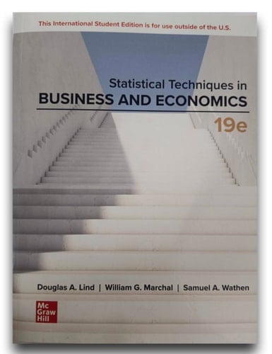 Statistical Techniques in Business and Economics