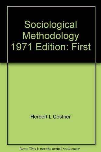 Sociological Methodology 1971