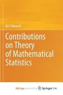 Contributions to Mathematical Statistics