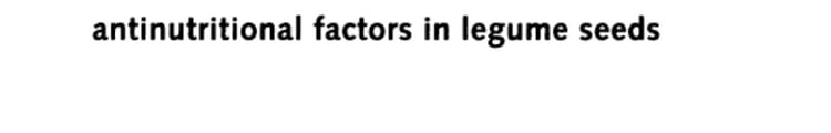 Recent Advances of Research in Antinutritional Factors in Legume Seeds Analytical Methods, Animal Nutrition, Feed (bio) Technology, Plant Breeding : Proceedings of the Second International Workshop on "Antinutritional Factors (ANF) in Legume Seeds", December 1-3, 1993, Wageningen, the Netherlands