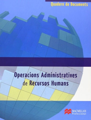 Operaciones Administrativas de Recursos Humanos cuaderno documentos cat2011