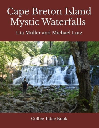 Cape Breton Island: Mystic Waterfalls – Coffee Table Book – Red Edition (Cape Breton Island Coffee Table Books)