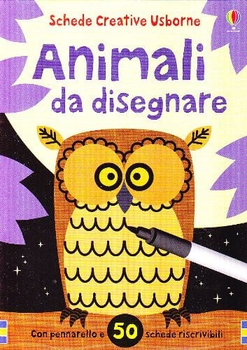 Animali da disegnare. Ediz. illustrata. Con pennarello