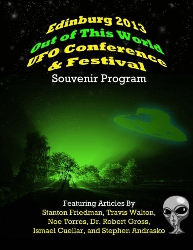 Edinburg 2013 Out of This World UFO Conference and Festival Souvenir Program