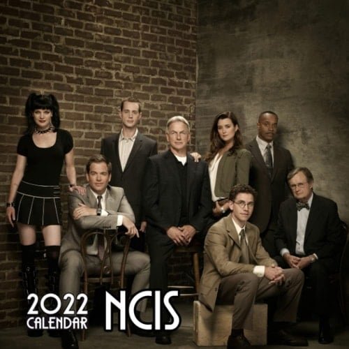 NCIS Offical Calendar 2022 Monthly: January 2022 - December 2022 OFFICIAL Squared Monthly Calendar, 12 Months | BONUS 4 Months 2022