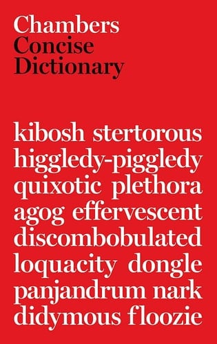 Chambers Concise Dictionary