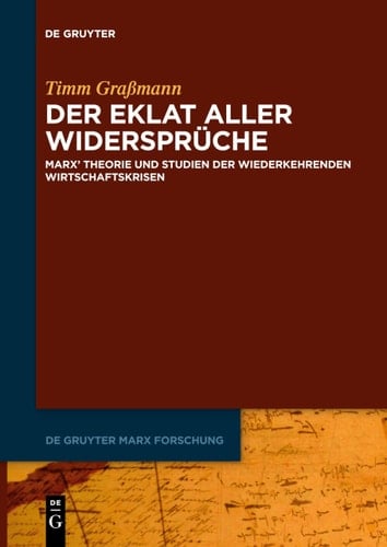 Der Eklat aller Widersprüche Marx' Theorie und Studien der wiederkehrenden Wirtschaftskrisen