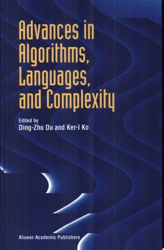 Advances in Algorithms, Languages, and Complexity