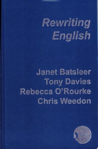 Rewriting English Cultural Politics of Gender and Class