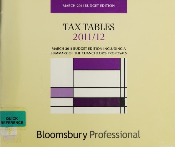 Tax Tables 2011/12
