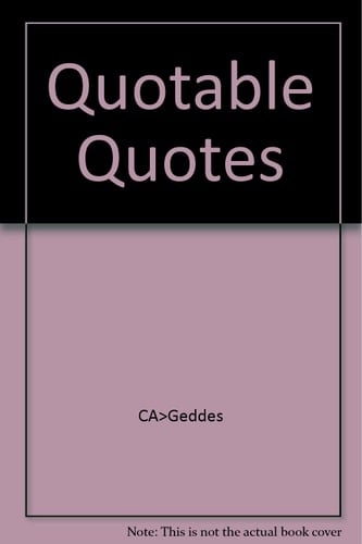 Quotable Quotes