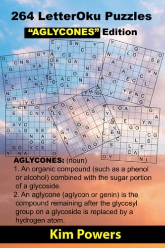 264 LetterOku Puzzles “AGLYCONES” Edition: Letter Sudoku Brain Exercises