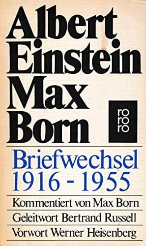 Briefwechsel, 1916-1955