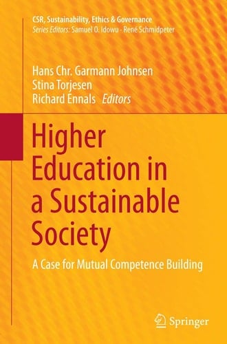 Higher Education in a Sustainable Society A Case for Mutual Competence Building