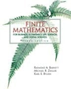 Finite Math F/Bus, Econ Life Stu Study Pk