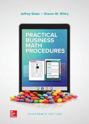 PRACTICAL BUSINESS MATH PROCEDURES