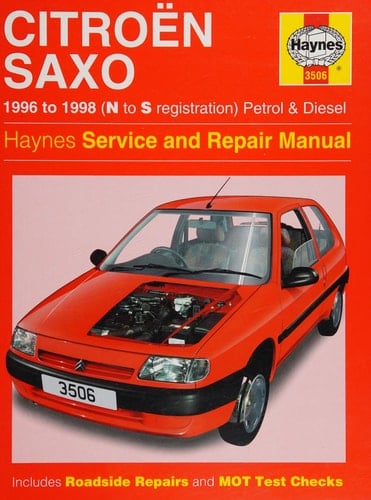 Citroen Saxo Service and Repair Manual