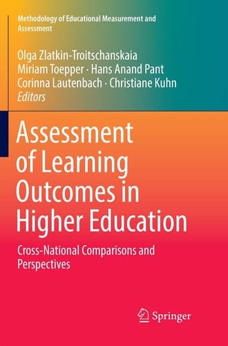 Assessment of Learning Outcomes in Higher Education Cross-National Comparisons and Perspectives