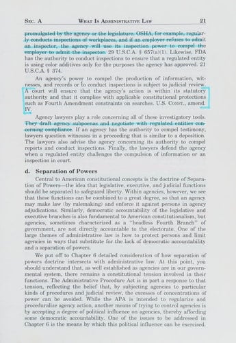 Administrative Procedure and Practice, Problems and Cases (American Casebook Series)