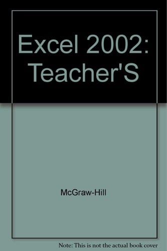 Excel 2002 Teacher's