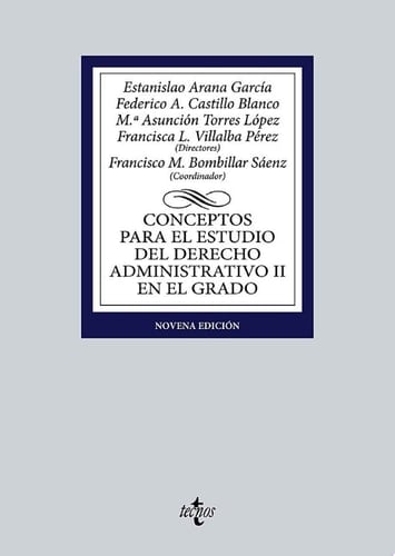 Conceptos para el estudio del Derecho administrativo II en el grado
