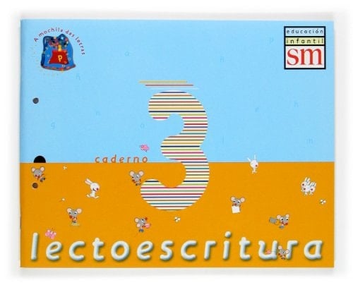 Lectoescritura. Caderno 3. A mochila das letras