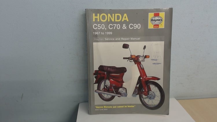 Honda C50, C70 & C90 Service and Repair Manual