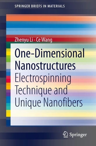 One-Dimensional nanostructures Electrospinning Technique and Unique Nanofibers
