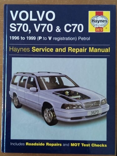 Volvo S70, C70 & V40 1996-1999 (P to V).
