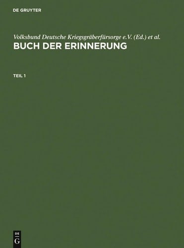Buch der Erinnerung