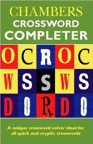 Chambers Crossword Completer An Alternate Letter Word List