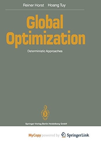 Global Optimization Deterministic Approaches