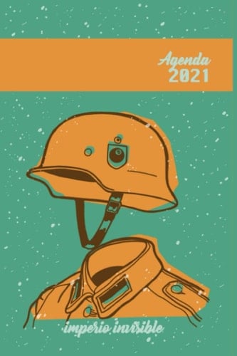 Imperio Invisible Agenda 2021: Bloc cuadriculado ,50 páginas, 6 x 9, acabado mate, tapa blanda (Spanish Edition)