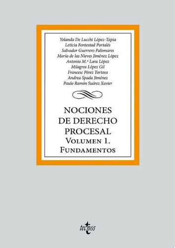 Nociones de Derecho Procesal Volumen 1. Fundamentos