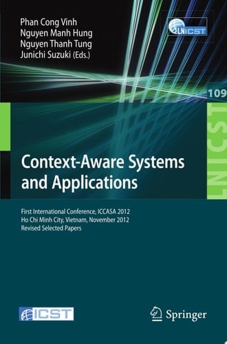 Context-Aware Systems and Applications